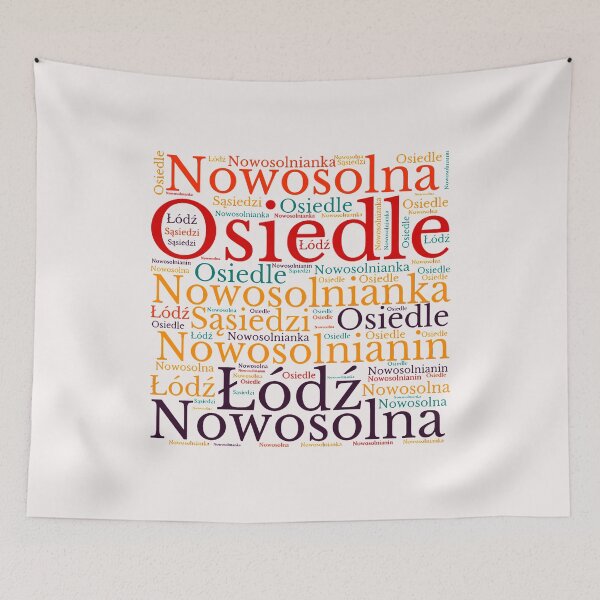 Item preview, Osiedle Nowosolna Łódź Full Color Square 2 designed and sold by Nowosolnianka.