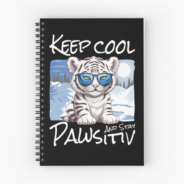 Item preview, Cat Tiger White Siberian Arctic Tundra designed and sold by MerchPaw.