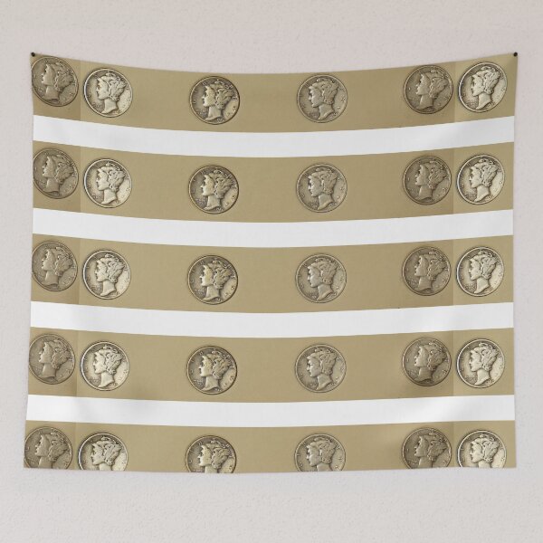Item preview, 1943 S 1944 1944 D 1944 S Mercury Dimes designed and sold by coinsxcrochet.