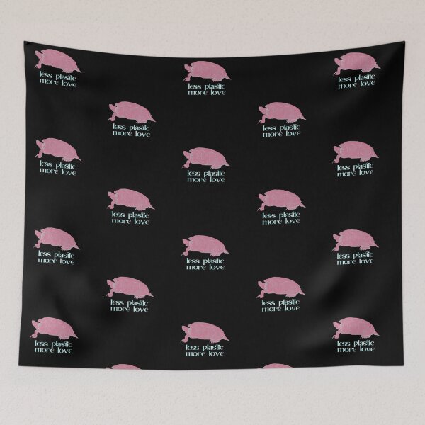 Item preview, less plastic more love designed and sold by Markflow.