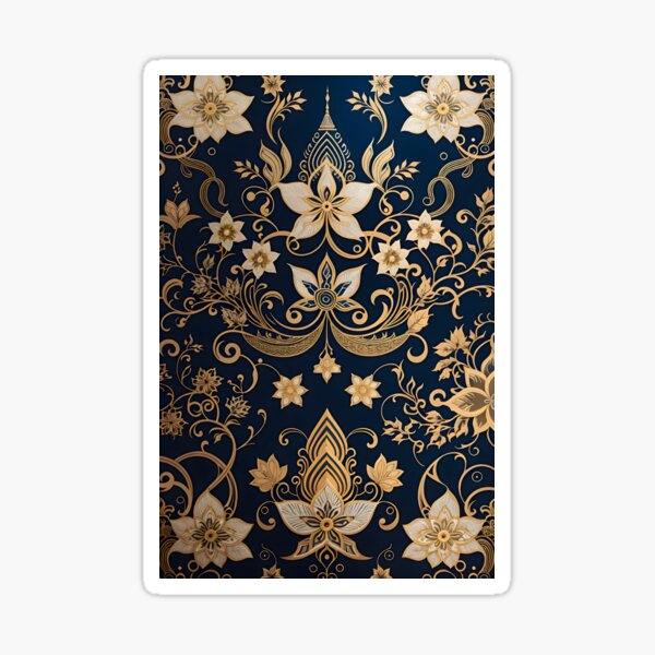 Item preview, Golden Petal Elegance designed and sold by MobizArt.