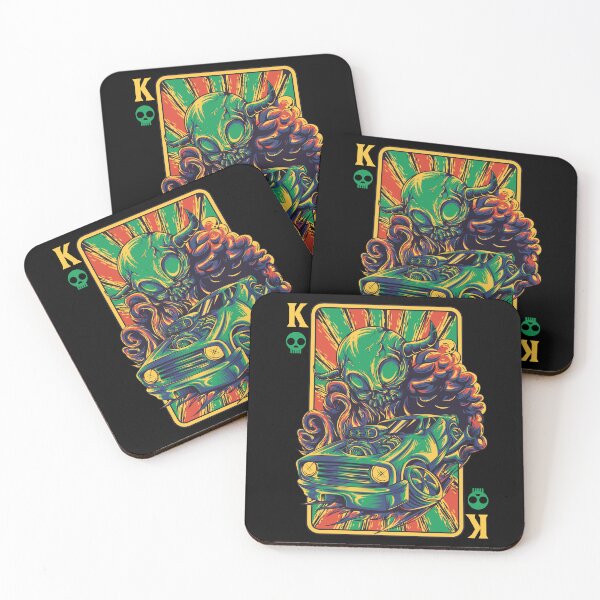Item preview,  King of Death card illustration designed and sold by lalatrash.