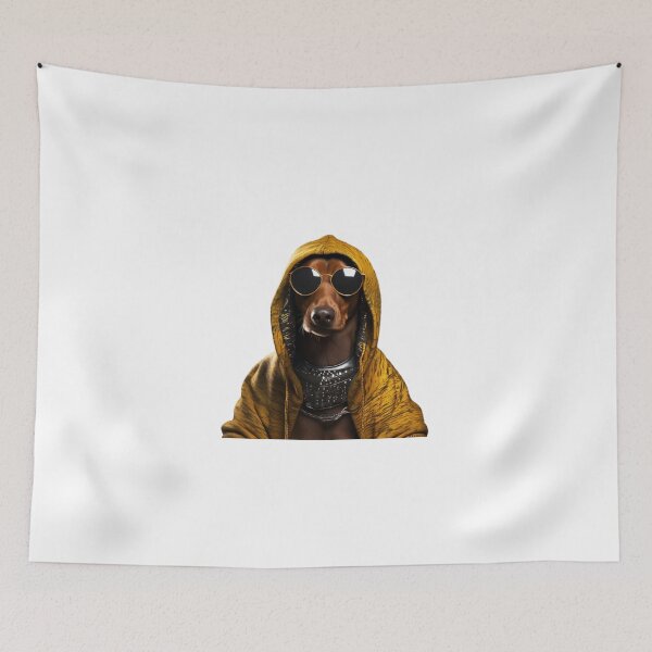 Item preview, Fubby hip-hop dog wearing stylish gear designed and sold by Dreamtodream.