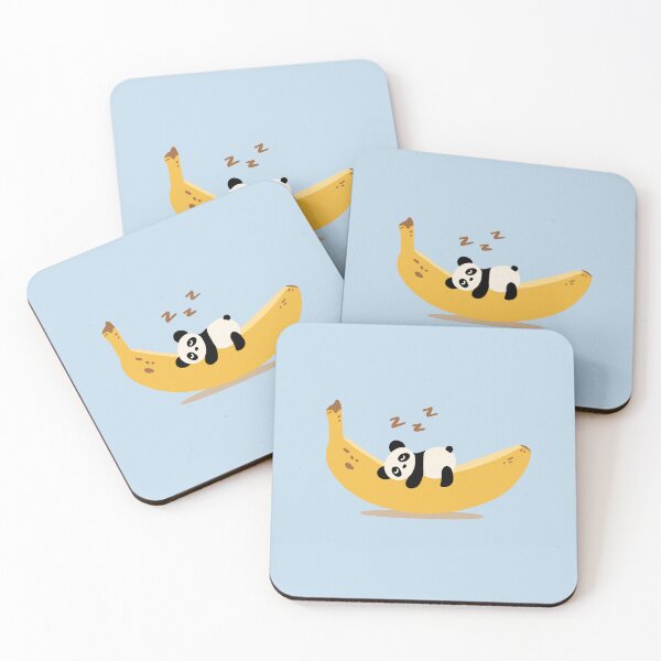 Item preview, Little Panda Sleeping on a Banana designed and sold by Chigurena.