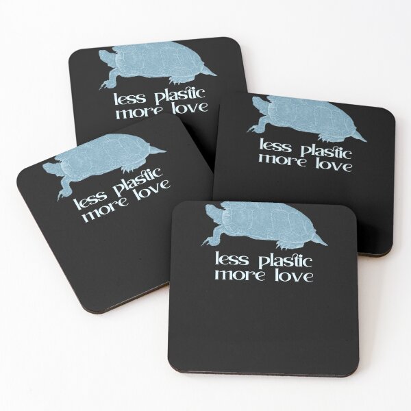 Item preview, less plastic more love designed and sold by Markflow.