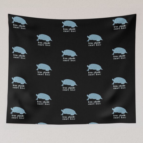 Item preview, less plastic more love designed and sold by Markflow.