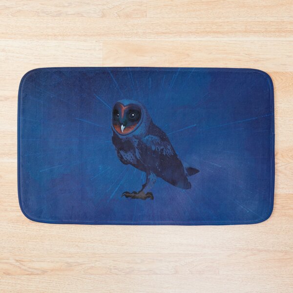Item preview, Melanistic barn owl designed and sold by Captain Chromatic.