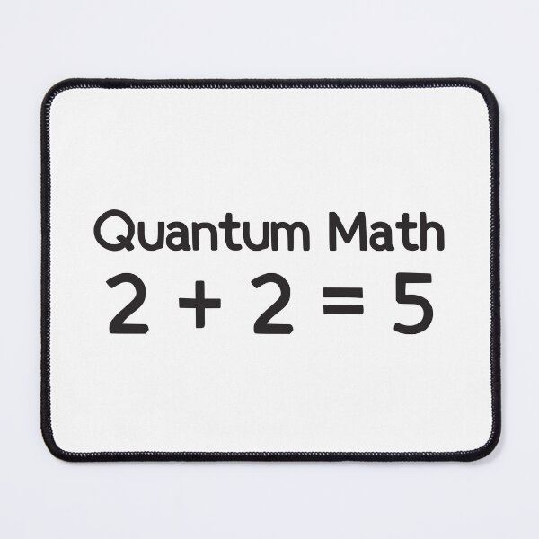 Item preview, Funny breaking math laws with quantum math designed and sold by twisted-dot.