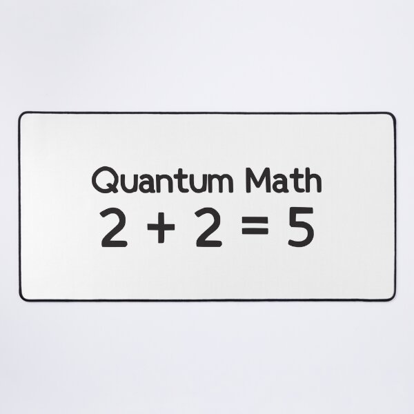 Item preview, Funny breaking math laws with quantum math designed and sold by twisted-dot.