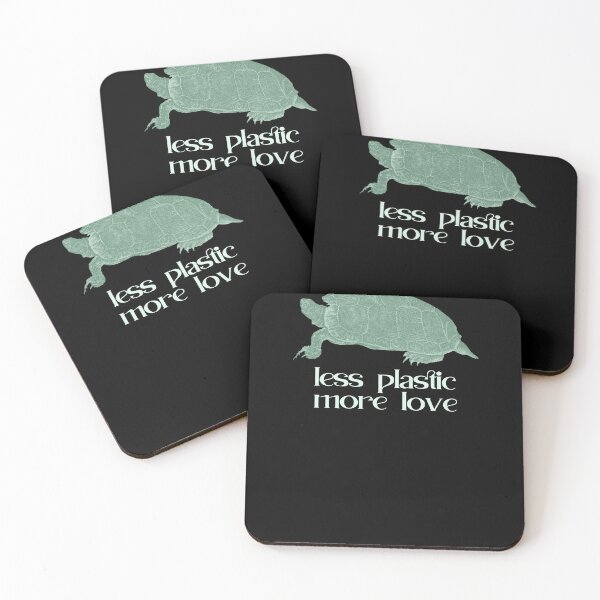 Item preview, less plastic more love designed and sold by Markflow.