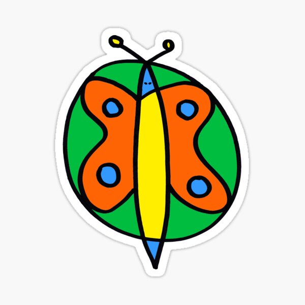 Butterfly Sticker