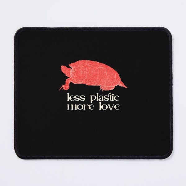 Item preview, less plastic more love designed and sold by Markflow.