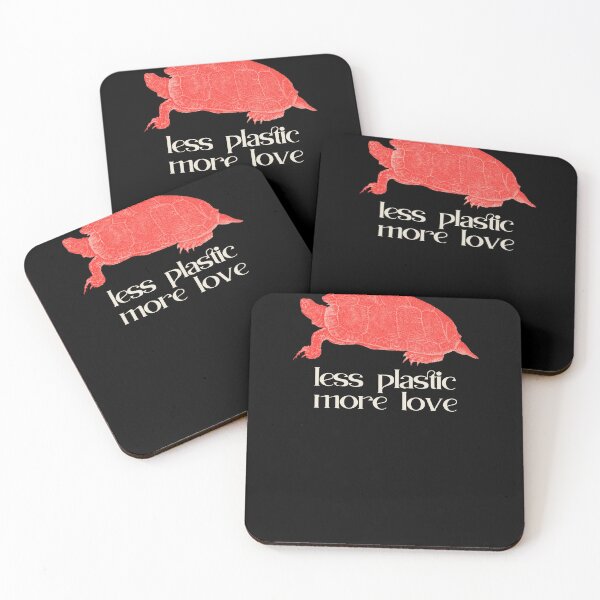 Item preview, less plastic more love designed and sold by Markflow.