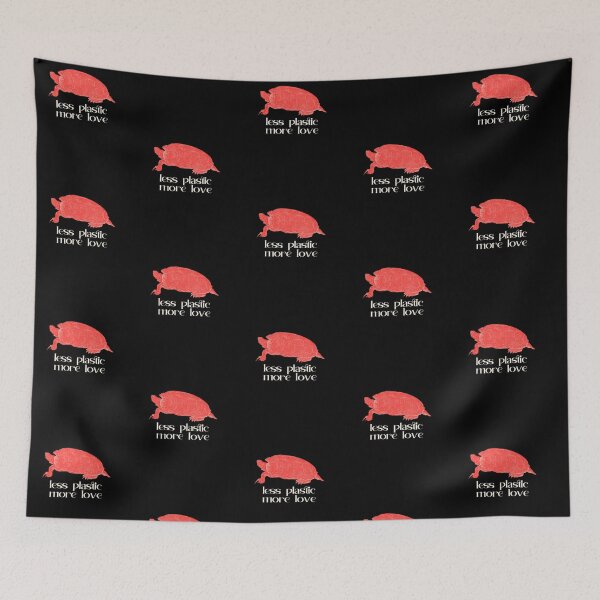 Item preview, less plastic more love designed and sold by Markflow.
