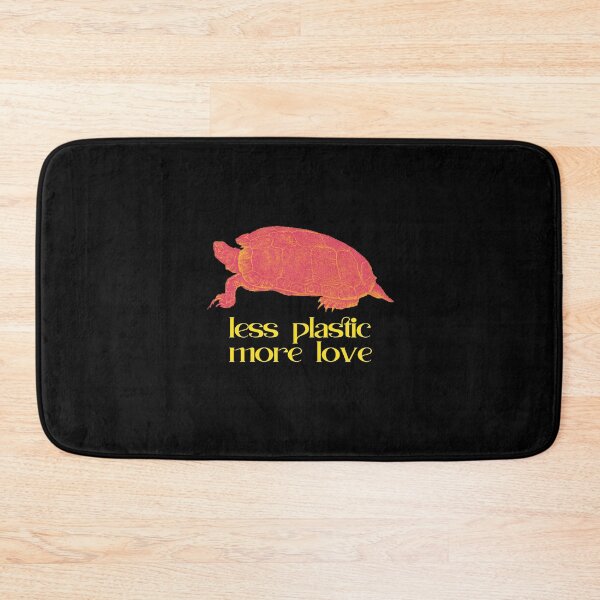 Item preview, less plastic more love designed and sold by Markflow.