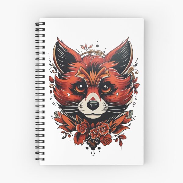 Item preview, Jerry Style Red Panda Flowers  designed and sold by ArtFromBeyond.