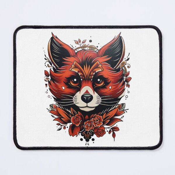 Item preview, Jerry Style Red Panda Flowers  designed and sold by ArtFromBeyond.