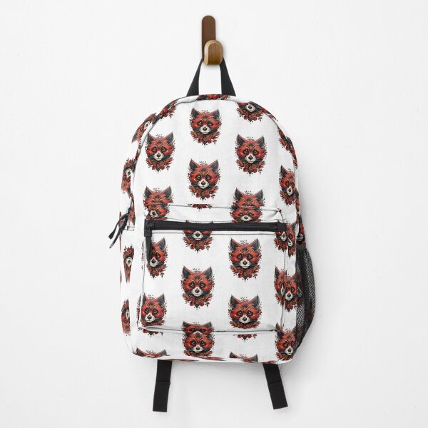 Item preview, Jerry Style Red Panda Flowers designed and sold by ArtFromBeyond.