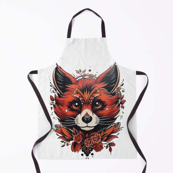 Item preview, Jerry Style Red Panda Flowers designed and sold by ArtFromBeyond.