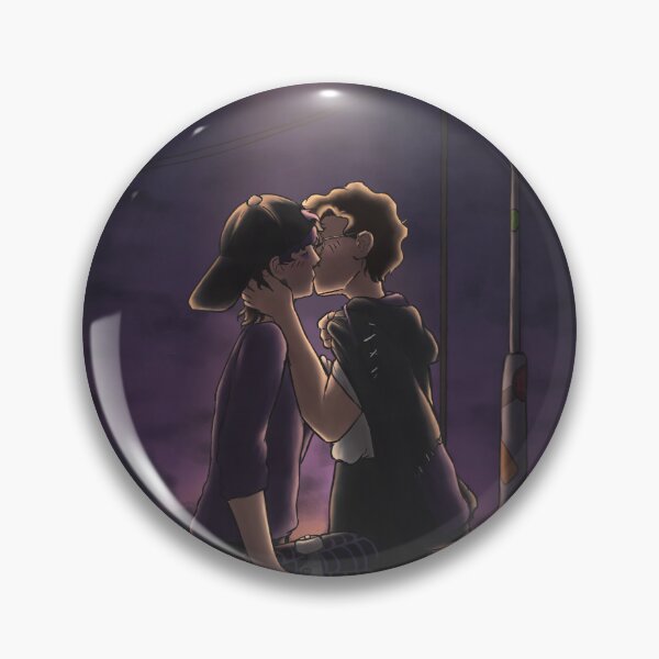 Item preview, Skater x Nerd Prinxiety kiss designed and sold by Goldnsky.