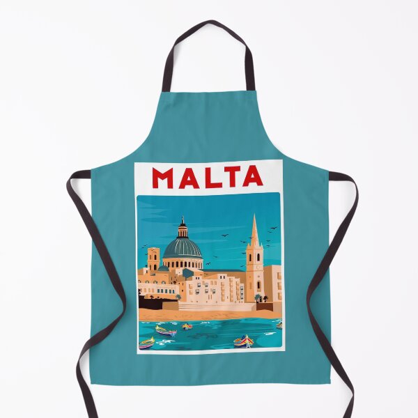 Item preview,  MALTA : Vintage Travel and Tourism  Advertising Poster Print designed and sold by posterbobs.