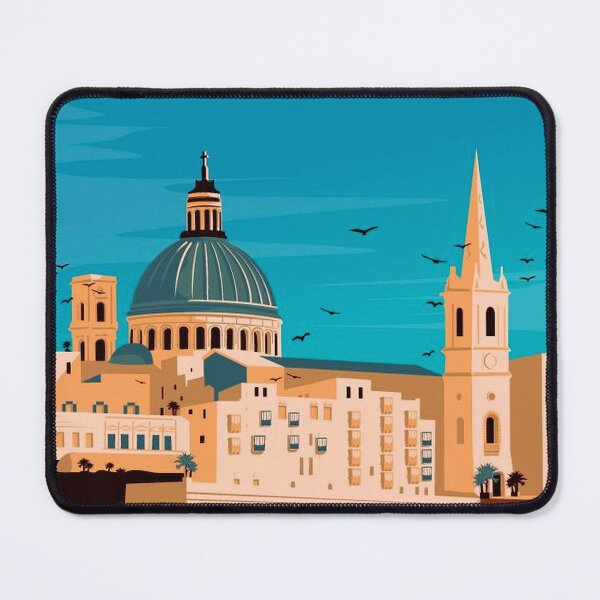 Item preview,  MALTA : Vintage Travel and Tourism  Advertising Poster Print designed and sold by posterbobs.