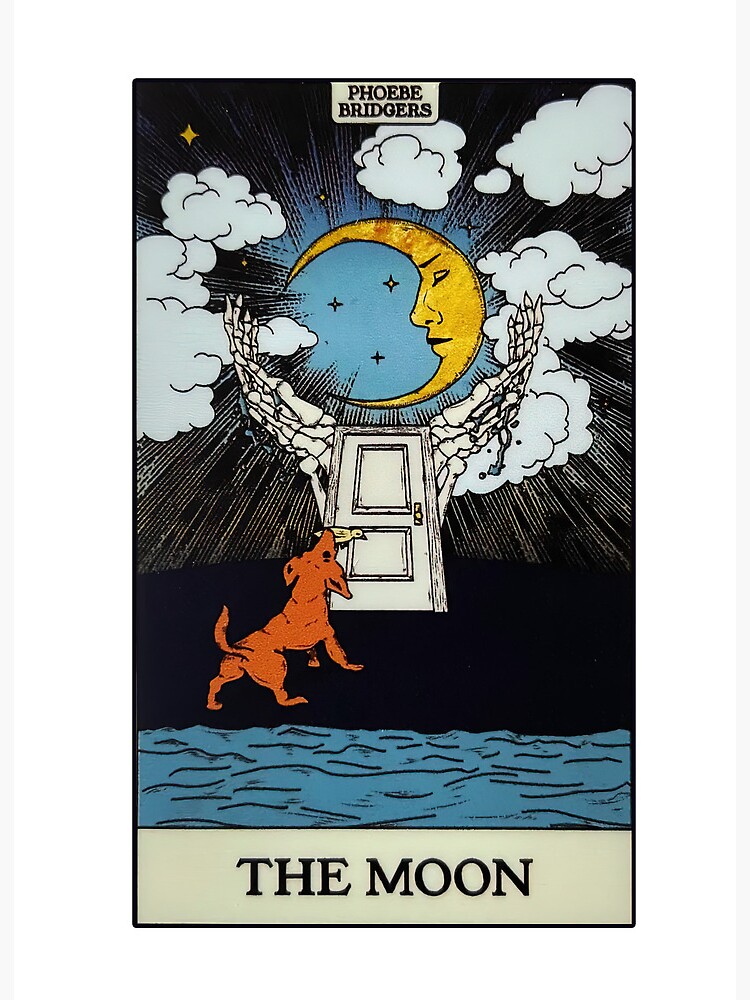 Tarot Phoebe Bridgers Moon Song  Poster