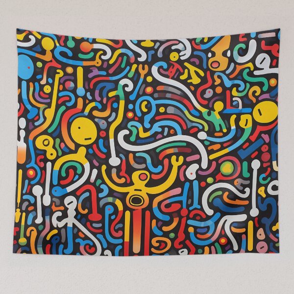 Item preview, “Prismatic Mystery: Evolution of Feathers” designed and sold by Art-Vortex-fr.