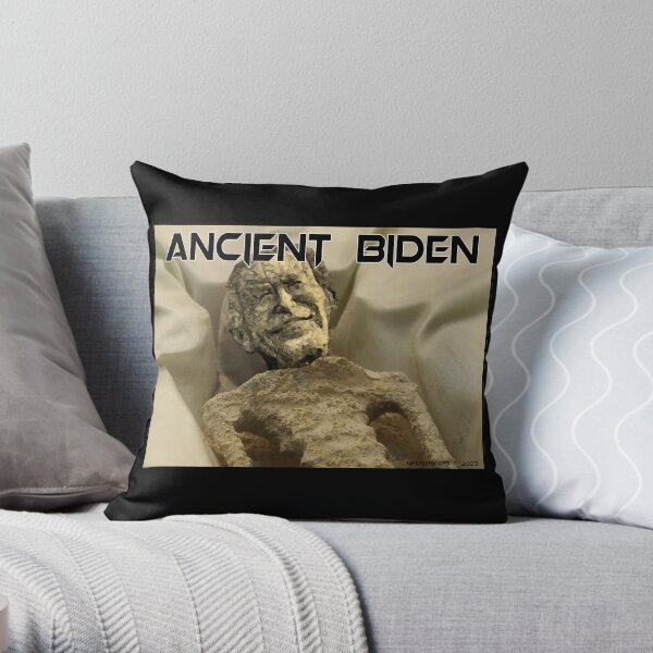 Ancient Biden Throw Pillow