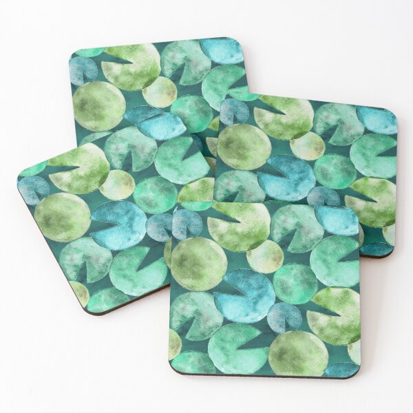 Item preview, Watercolor Lily Pads  designed and sold by Perrin Le Feuvre.