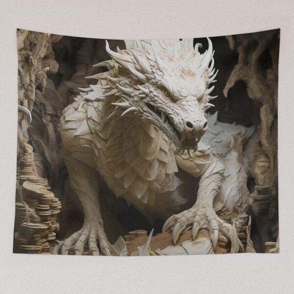 Item preview, The Secret Mud Realm Of The Marshland Dragons Print 6 Aurelius designed and sold by ScarsAndShadows.