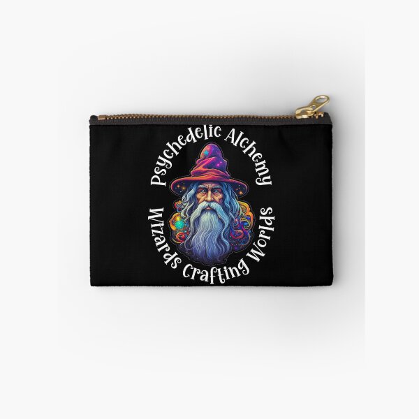 Item preview, Psychedelic Alchemy, Wizards Crafting Worlds - White Text designed and sold by LMBoutique.