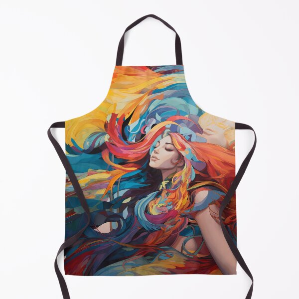 Item preview, “The grace of feathers and femininity” designed and sold by Art-Vortex-fr.
