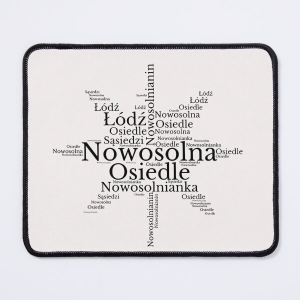 Item preview, Osiedle Nowosolna Łódź Black Star designed and sold by Nowosolnianka.