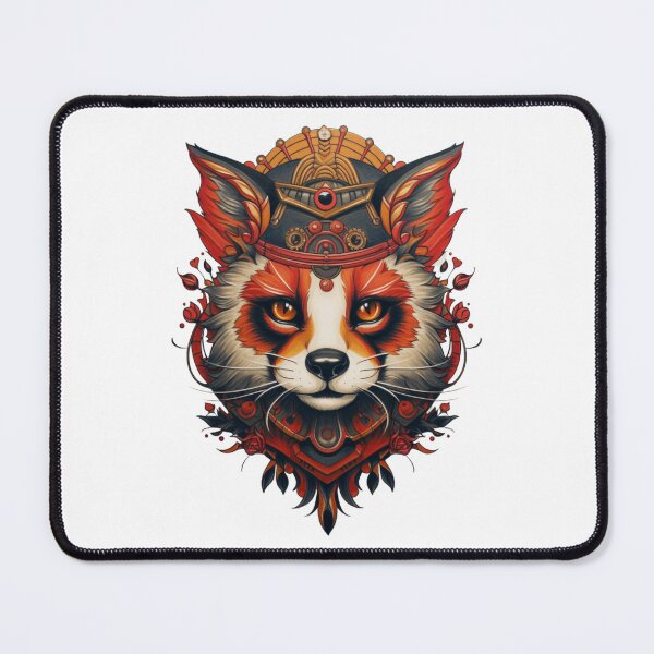Item preview, Jerry Style Red Panda Flowers  designed and sold by ArtFromBeyond.