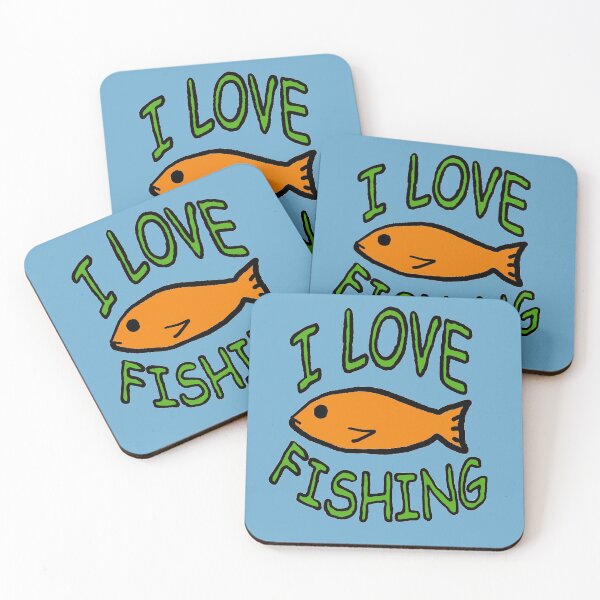 Item preview, I Love Fishing designed and sold by Jeremy Crotty.
