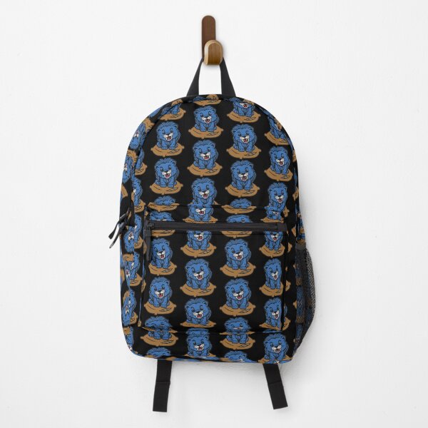 Item preview, Good morning Lion Blue designed and sold by Getup-clothing.