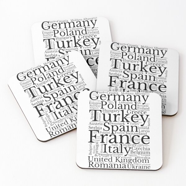 Item preview, Europe - Continents Dictionary in Color and Humor designed and sold by MyDearWorld.