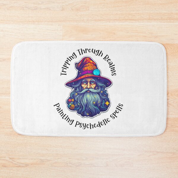 Item preview, Tripping Through Realms, Painting Psychedelic Spells - Black Text designed and sold by LMBoutique.