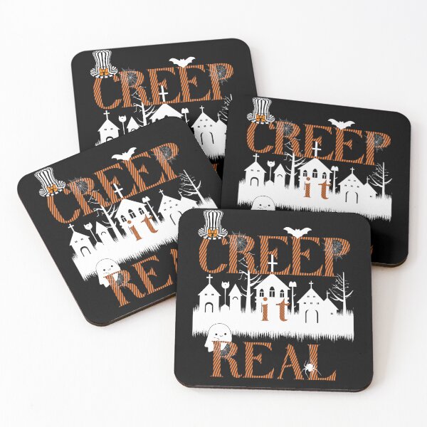 Item preview, CREEP IT  REAL halloween ghosty art designed and sold by BALQYS.