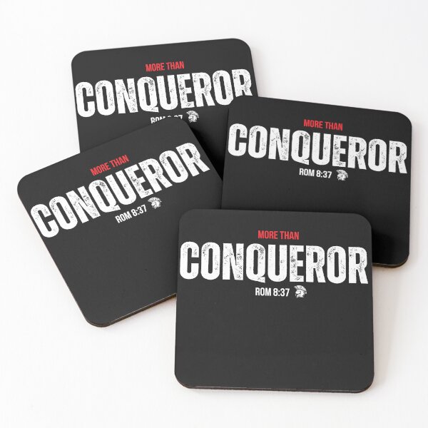 Item preview, More than conqueror  designed and sold by TEE-HQ.