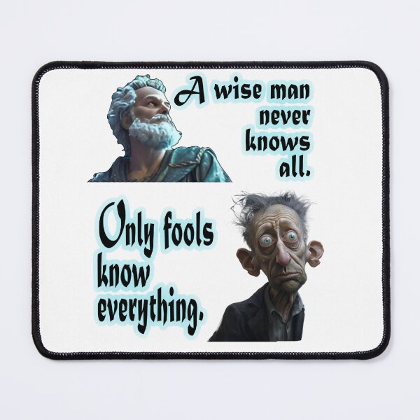 Item preview, Wise Man Fools designed and sold by ThisThatThing.
