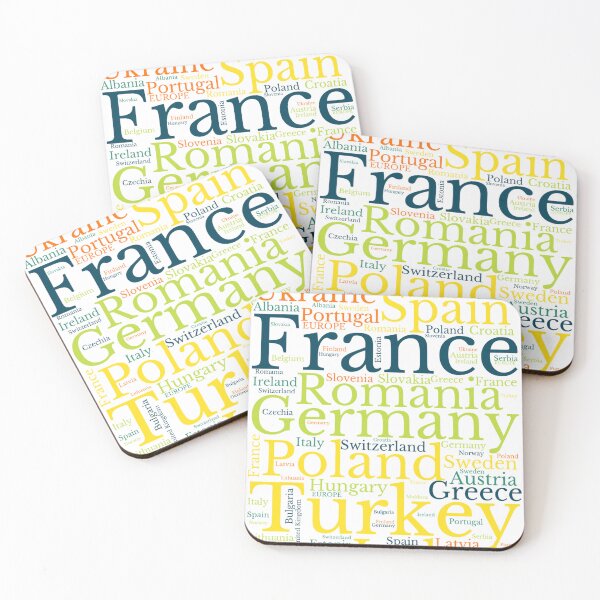 Item preview, Europe - Continents Dictionary in Color and Humor designed and sold by MyDearWorld.