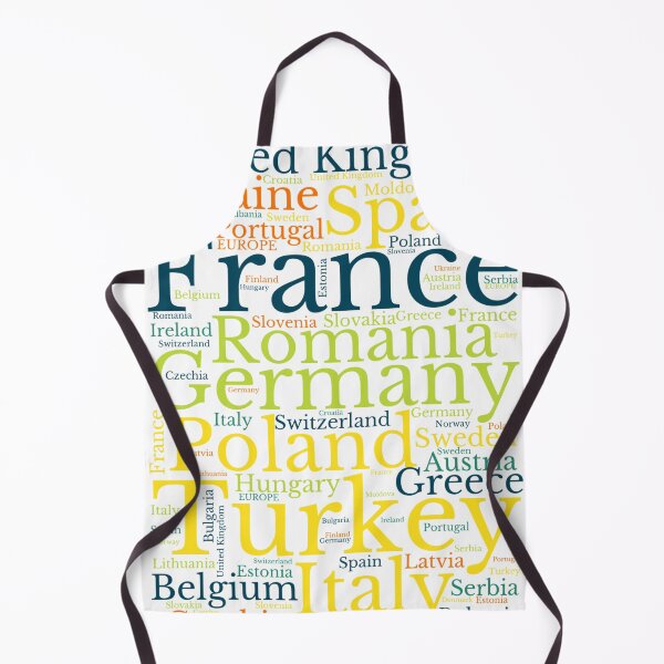 Item preview, Europe - Continents Dictionary in Color and Humor designed and sold by MyDearWorld.