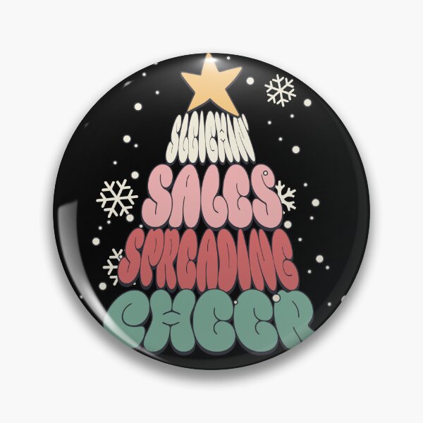 Item preview, Sleighin' Sales, Spreading Cheer Christmas T-Shirt designed and sold by WildWoodWaver.