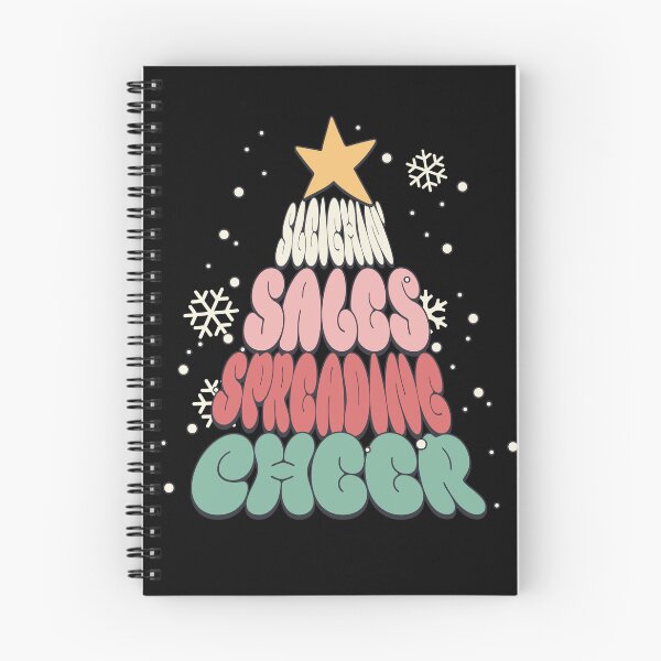 Item preview, Sleighin' Sales, Spreading Cheer Christmas T-Shirt designed and sold by WildWoodWaver.