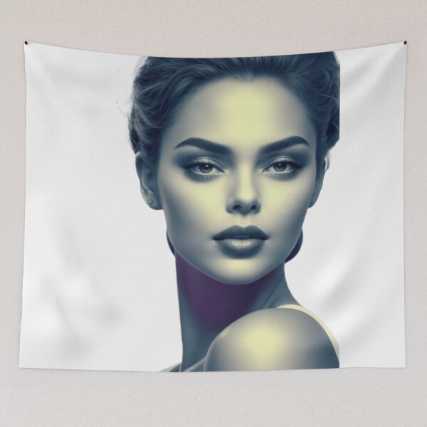 Item preview, Face of a beautiful lady on transparent background designed and sold by AlfredSSikula.