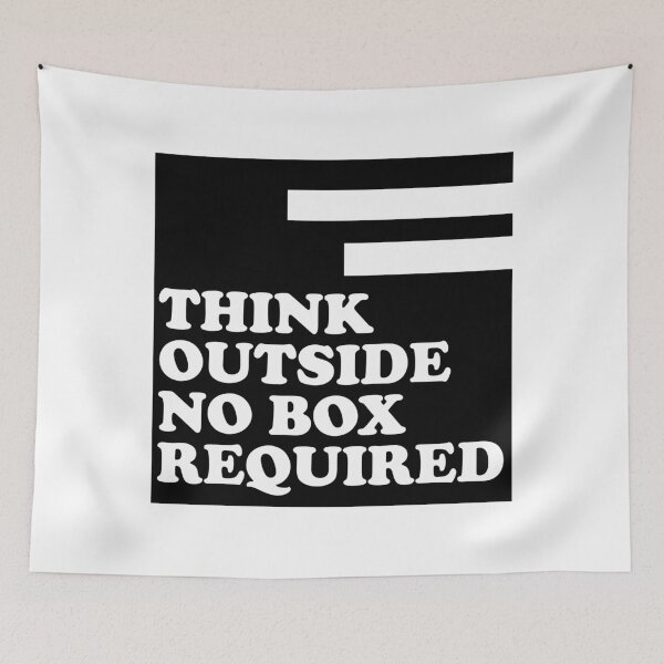 Item preview, Think outside no box required  designed and sold by yoshra.