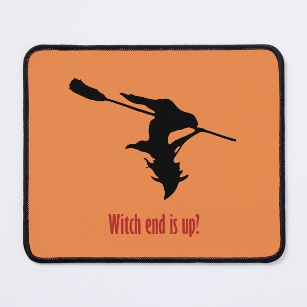 Item preview, Upside-Down Witch on a Broom: Witch end is up? designed and sold by SomeGuyLou.