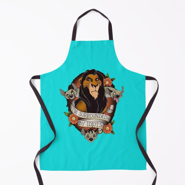 Item preview, Lion King - Surrounded by idiots - scar designed and sold by NavarEli.